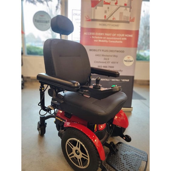 Mobility Plus New Pride Jazzy Elite HD Power Chair