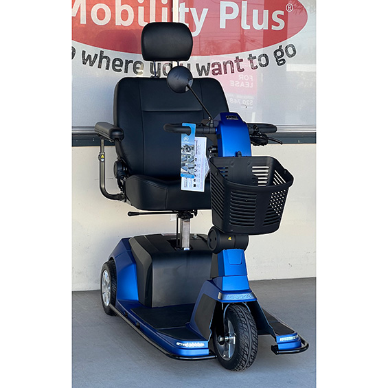Mobility Plus New Pride Maxima 3-Wheel Mobility Scooter