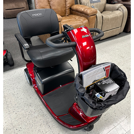 New Pride Victory 9 3-Wheel Mobility Scooter of Mobility Plus