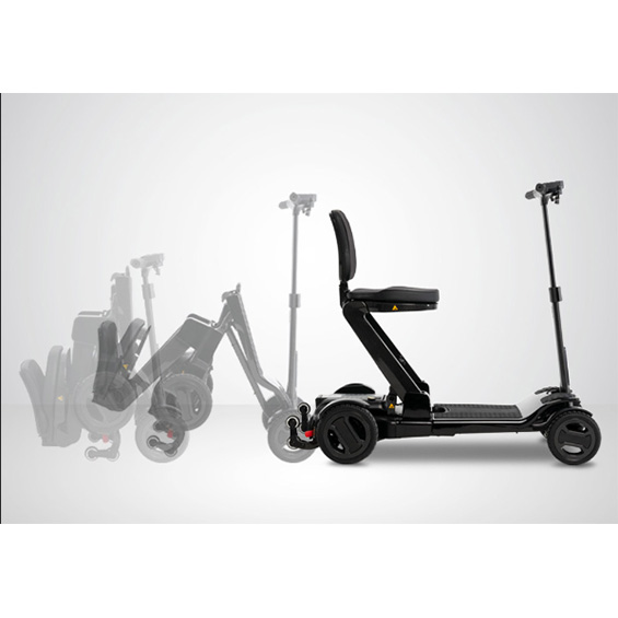 Mobility Plus New Go-Go Carbon 4-Wheel Mobility Scooter