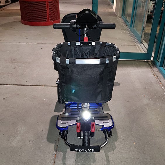 New Triaxe Cruze 3-Wheel Foldable Mobility Scooter of Mobility Plus