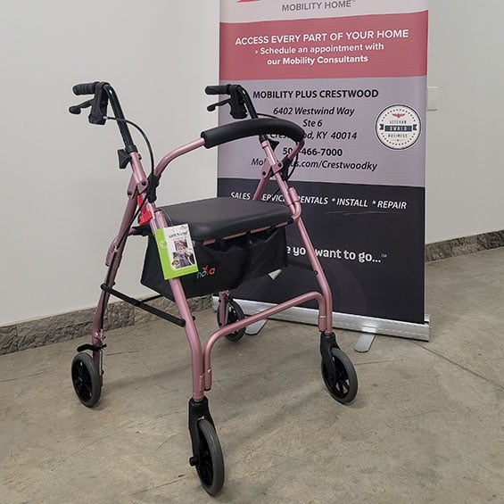 Mobility Plus New Nova GetGO Standard Rolling Walker