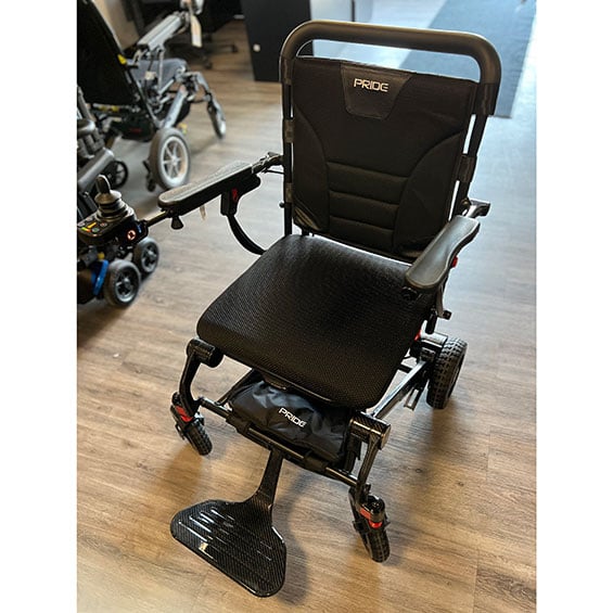 New Pride Jazzy Carbon Power Chair | Mobility Equipment Sale