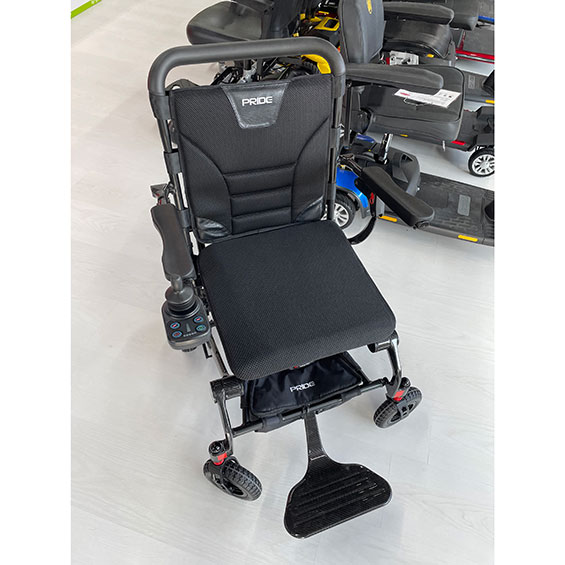 Mobility Plus New Pride Jazzy Carbon Fiber Power Chair