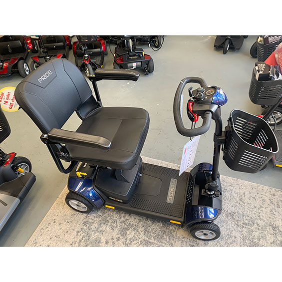 Mobility Plus New Pride Elite Traveller 4-Wheel Mobility Scooter