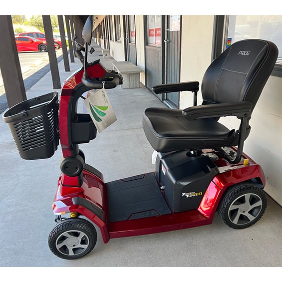 Mobility Plus New Pride Zero Turn 10 4-Wheel Mobility Scooter