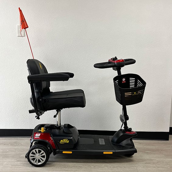 Mobility Plus New Golden BuzzAround LT 3-Wheel Mobility Scooter