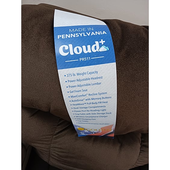 Mobility Plus New Pride Cloud+ Lift Chair