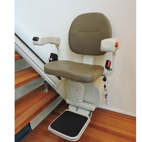 New Merits Straight Stair Lift of Mobility Plus