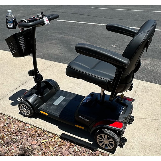 Mobility Plus New Merits Roadster 4-Wheel Mobility Scooter