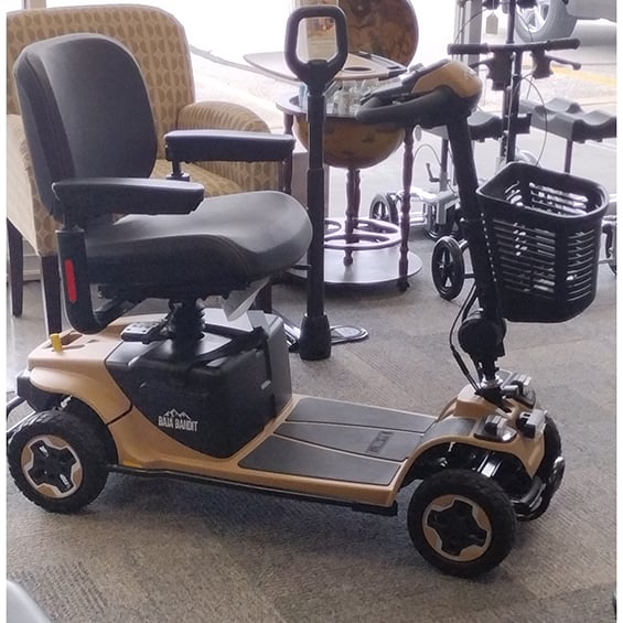 Mobility Plus New Pride BAJA Bandit 4-Wheel Mobility Scooter