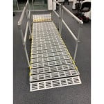 Mobility Plus New Roll-A-Ramp with Handrails