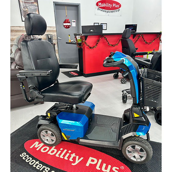 Mobility Plus Used Pride Victory LX 4-Wheel Mobility Scooter
