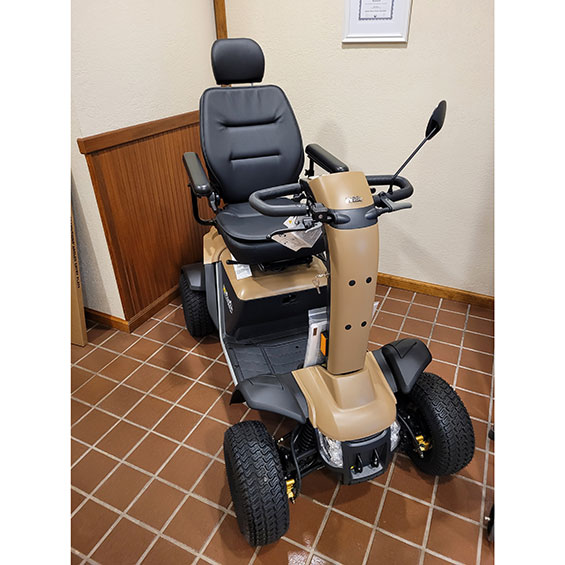 Used Pride Wrangler 4-Wheel Mobility Scooter of Mobility Plus