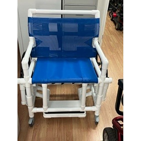Used Access Chair PVC 24 inch With Mesh Seat | Used Mobility Equipment