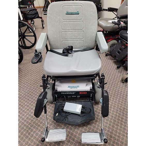 Used Hoveround Teknique XHD Power Chair of Mobility Plus