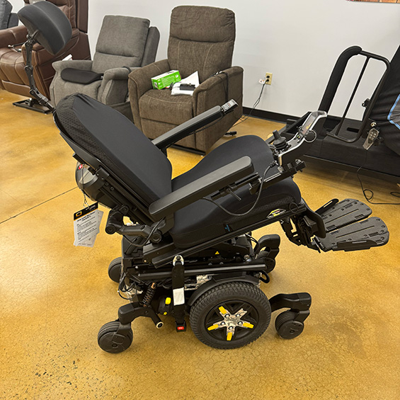 Used Quantum Edge 3 Stretto Power Chair | Used Mobility Equipment