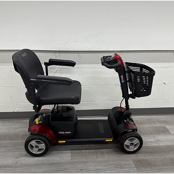 Mobility Plus Used Pride GoGo Sport 4-Wheel Mobility Scooter