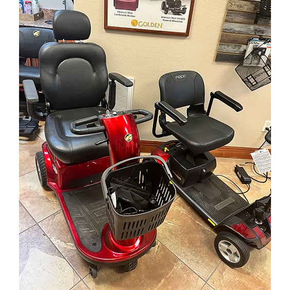 Mobility Plus Used Golden Companion 3-Wheel Mobility Scooter