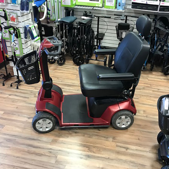 Used Pride Maxima 4-Wheel Mobility Scooter of Mobility Plus