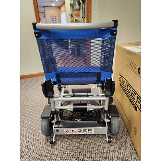 Mobility Plus Used Zinger Folding Power Chair