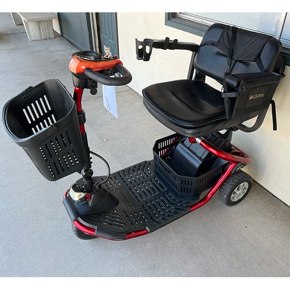 Mobility Plus Used Golden LiteRider 3-Wheel Mobility Scooter