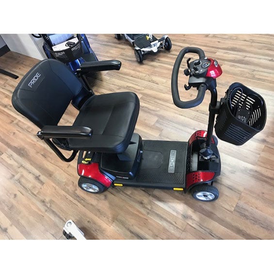 Mobility Plus Used Pride GoGo Elite Traveler 4-Wheel Mobility Scooter