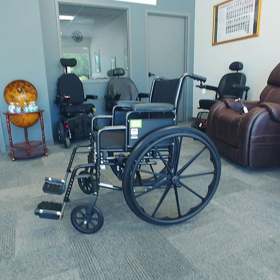 Mobility Plus Used Nova Joy Used 18 Inch Steel Wheelchair