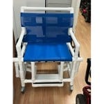 Used Access Chair PVC 24 inch With Mesh Seat
