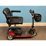 Mobility Plus Used Pride GoGo Traveller 3-Wheel Mobility Scooter