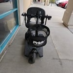 Used Pride GoGo ES2 Lightweight 3-Wheel Mobility Scooter